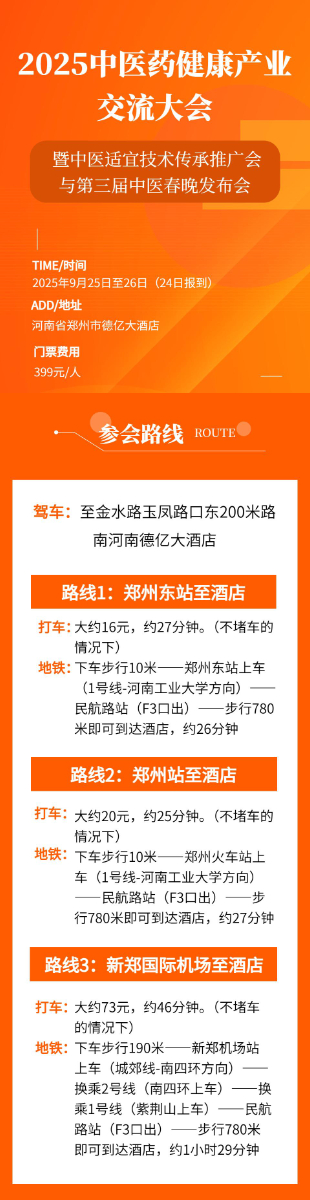 中醫藥健康產業大會要辦出長期價值